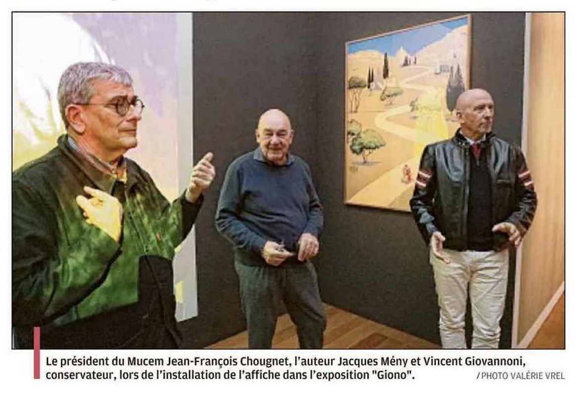 Une nouvelle œuvre dans l’exposition Giono du Mucem Tessier & Sarrou