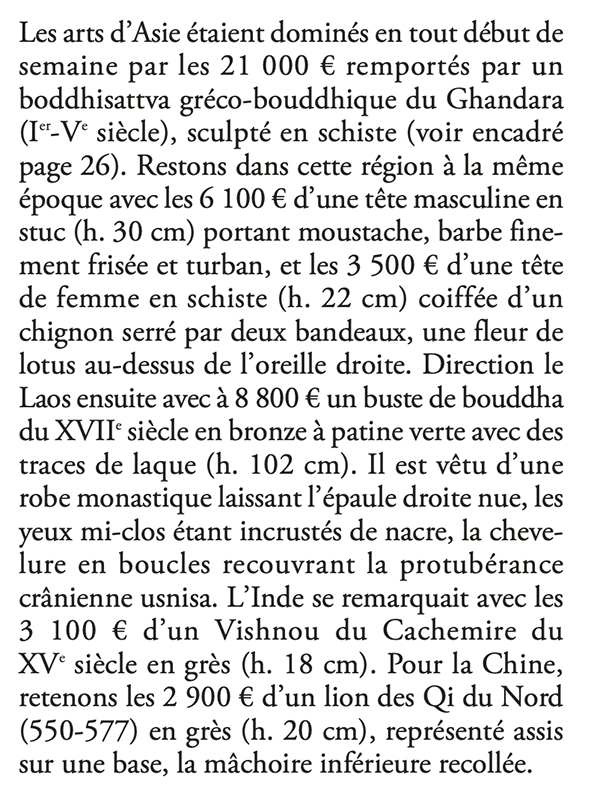 Les Arts d'Asie Tessier & Sarrou et Associés